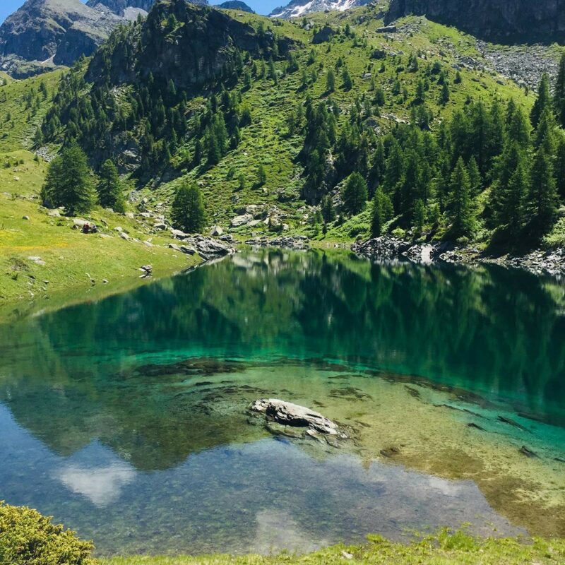 champoluc lago blu